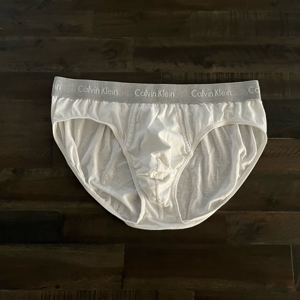 MENS CALVIN KLEIN COTTON RETRO BRIEFS